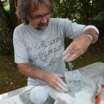 So entsteht eine Kugel (Grössenbestimmung)