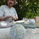 Fertige Kugel nach dem Feinschliff